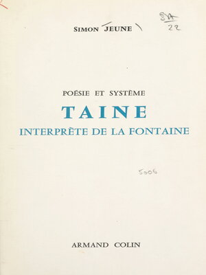 cover image of Poésie et système